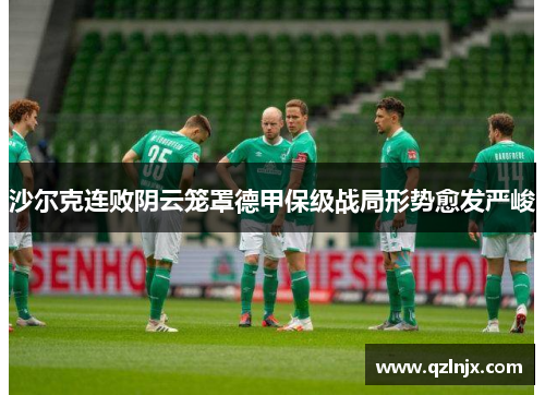 沙尔克连败阴云笼罩德甲保级战局形势愈发严峻